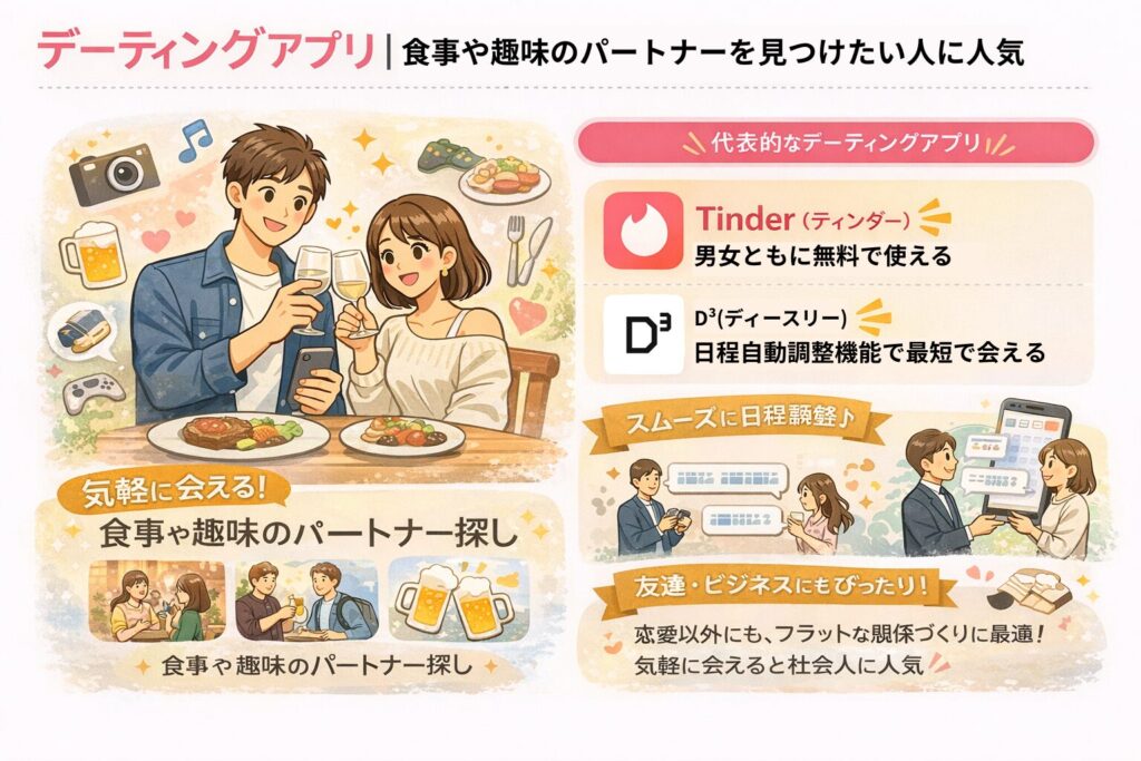 マッチングアプリ デーティング