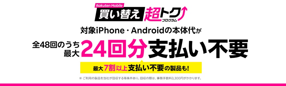 買い替え超トクプログラム