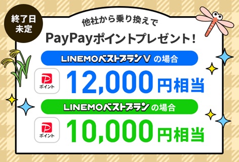 PayPayポイントプレゼント
